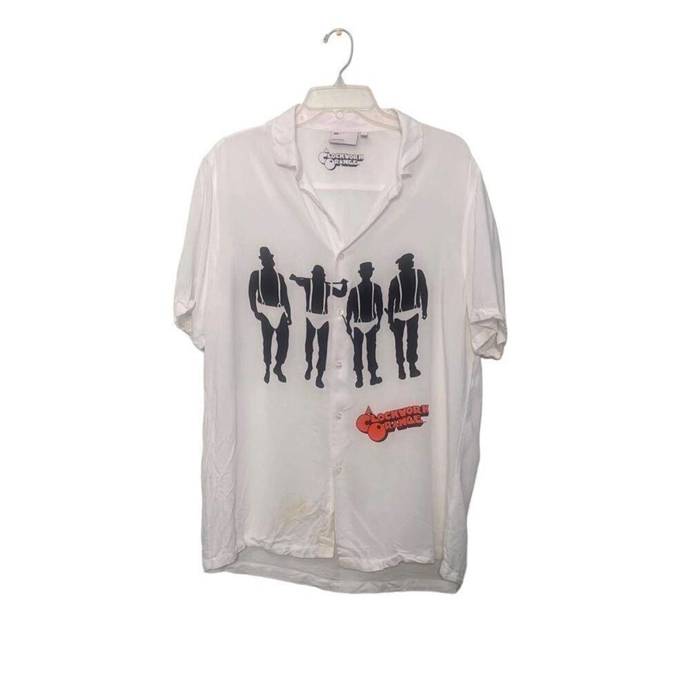 ASOS DESIGNS CLOCKWORK ORANGE SHIRT SIZE‎ XL